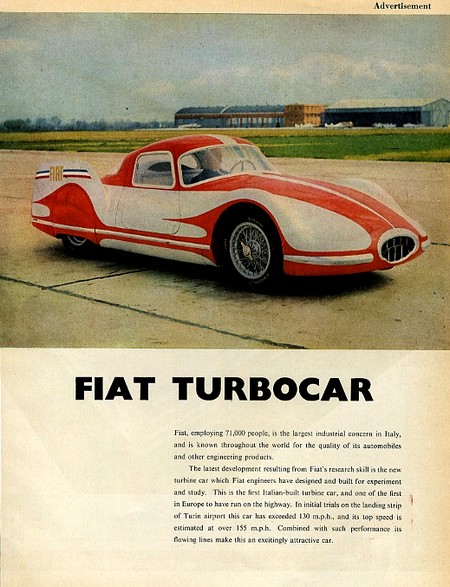 Fiat Turbina (1954) l'Automobile Ancienne