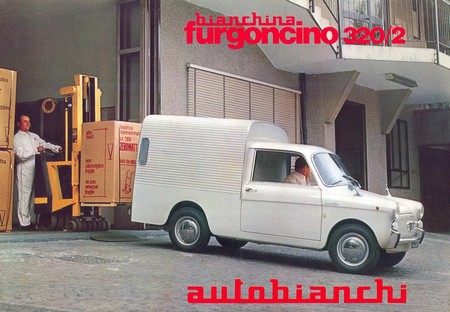 Autobianchi Bianchina C69 1/43 CAMION PUBLICITAIRE ITALIEN MINIATURE 