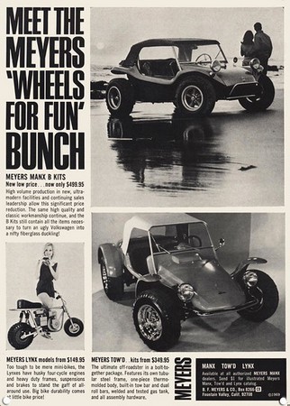 1969 - publicité Meyers Manx