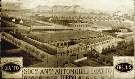 L'usine Diatto à Turin, les débuts de Giovanni Bertone