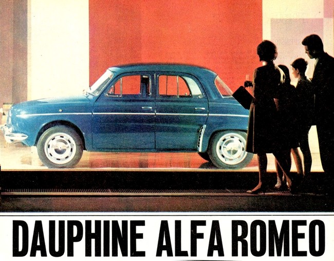 Alfa Romeo Dauphine (19591965) l'Automobile Ancienne