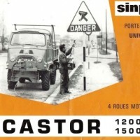 Eligor 1/43 - Sinpar Castor - Voiture De Dépannage - Tôle - Collection (Neuve)