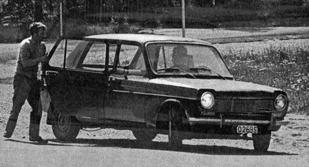 Simca 1100 prototoype Juillet 1967