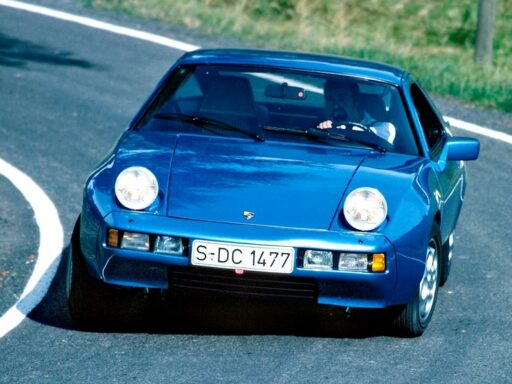 Porsche 928 phares