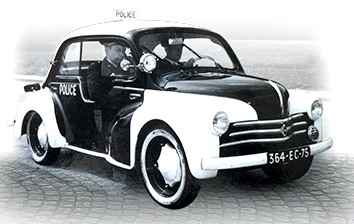Renault 4CV Police pie (6)