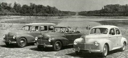 peugeot 203 - gamme 1954