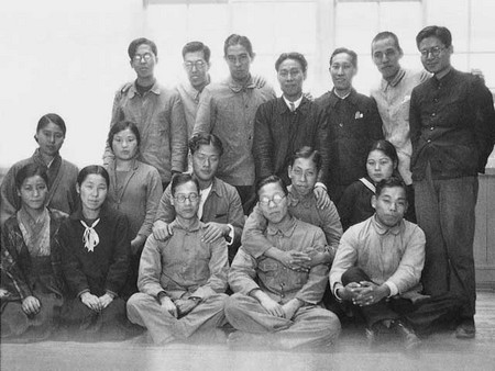 l'équipe Toyoda du département automobile (1933)