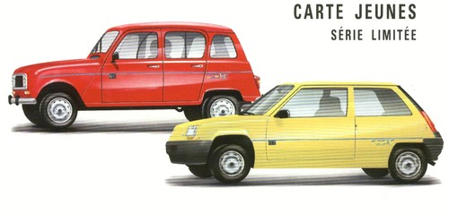 Renault 4 et Supercinq Carte Jeune (3)