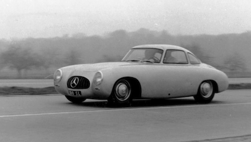Caption orig.: Mercedes-Benz Rennsportwagen Typ 300 SL (W 194) Fahrgestell 2, 1952. --> falsch: Fahrgestellnummer 1