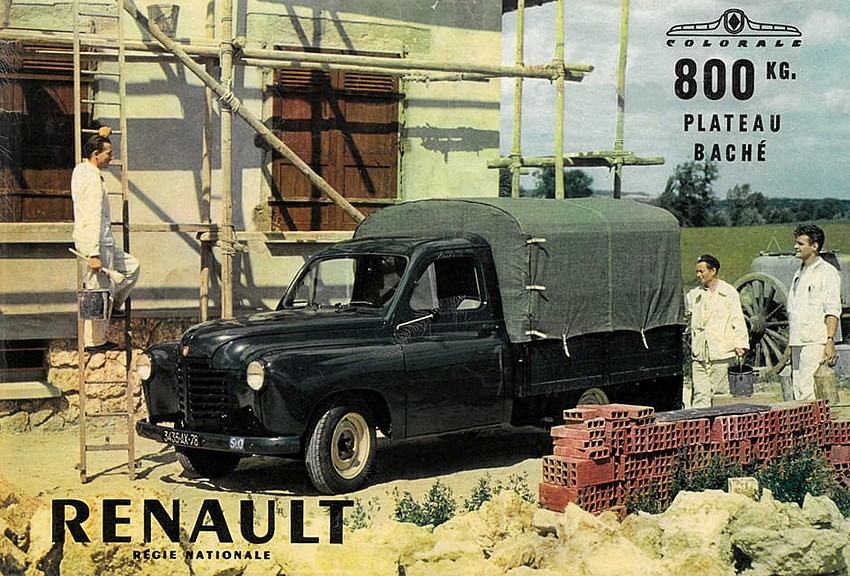 Bâche intérieure pour Renault 4cv (1946 - 1961)