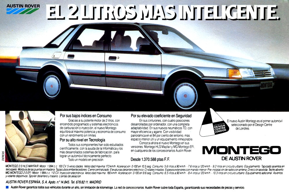 Austin Montego Guide, History and Timeline from