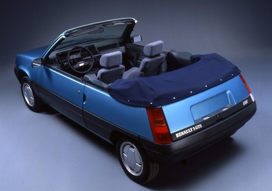 Renault supercinq cabriolet EBS