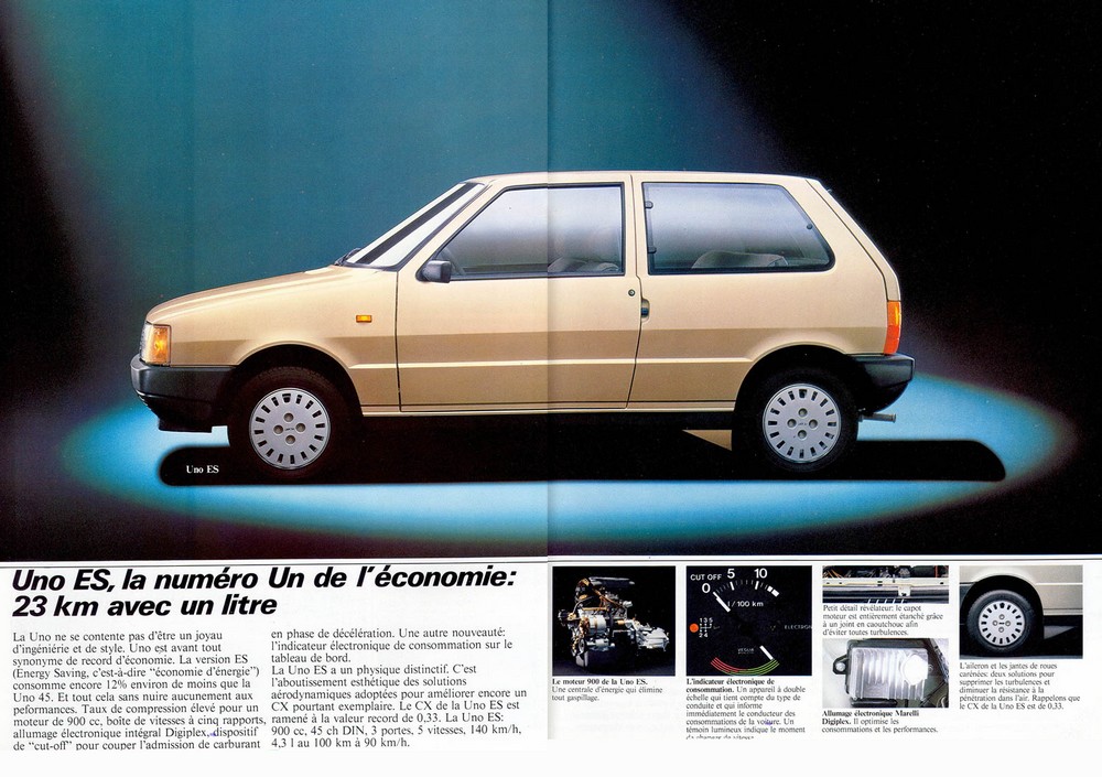 Fiat Uno (1983-1995) - l'Automobile Ancienne
